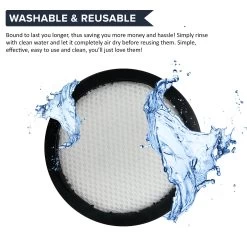 Replacement Pre Filter & Foam Filter Set Compatible With Eureka RapidClean Pro Cordless Stick Vacuum (2 PACK) 12 Replacement Pre Filter & Foam Filter Set Compatible With Eureka RapidClean Pro Cordless Stick Vacuum (2 PACK) -Best Filter Shop VP3 cbd3ddf7 4db2 4026 9657 03ac5d310fed