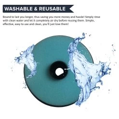 Crucial Vacuum Air Filter Replacement - Compatible With Dyson Pre-Filters - Part 904979-02 - Models Dyson DC07 DC-07 - Use As Extension, Replacement For Vacs, Accessories - Washable, Reusable -Best Filter Shop VP3 dc153067 2c4e 45df 89b9 97c45f45d68e