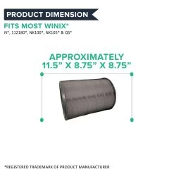 Air Purifier Filter Fits Winix N, Models NK100, NK105 & QS, Compare To Part # 112180 -Best Filter Shop VP3 e998d593 2d2a 4127 bd00 37f1b67dfe9a