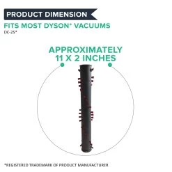 Replacement Brush Roller, Fits Dyson DC25, Compatible With Part 917391-01 & 914123-01 -Best Filter Shop VP3 fb133541 be1d 4e2f 8585 b51d8d0aa461