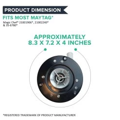 Replacement Washing Machine Water Pump, Fits Maytag, Compatible With Part 21001906 -Best Filter Shop WATER PUMP 04