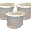 Crucial Air Humidifier WIck Filter Replacement - Compatible With Kenmore Air Filters Part # 53295, EF1, EF-1 - Models 14906 EF1, MAF1, MA-0950, 1200, 1201, 09500 - Bulk For Allergy Sufferers (3 Pack) -Best Filter Shop heating cooling air quality 3 filters for kenmore emerson wick humidifiers part 42 14906 1