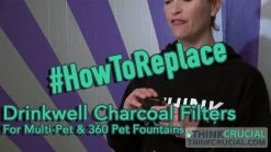 Replacement Charcoal Filters, Fits Drinkwell Stainless Multi-Pet & 360 Pet Fountains -Best Filter Shop pets 2 drinkwell premium charcoal filters fit stainless multi pet 360 pet fountains 6