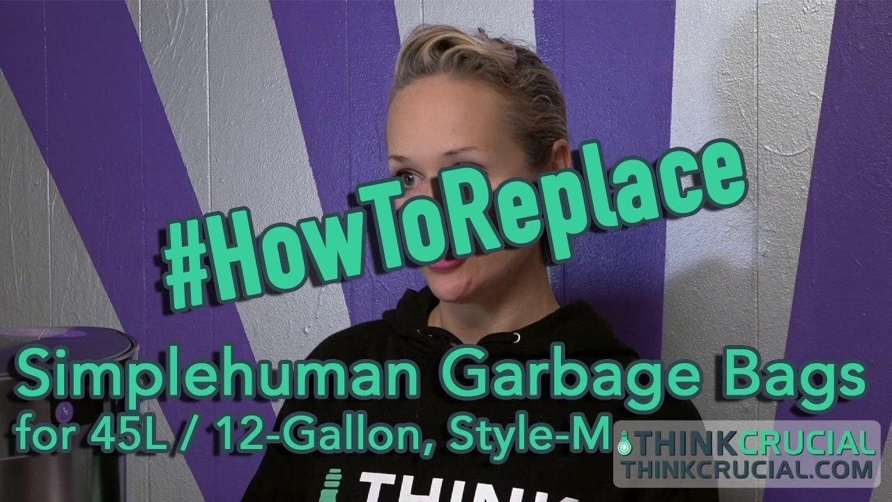 40pk Replacement Garbage Bags, Fits Simplehuman Trash Bins, 45L / 12-Gallon, Style-M 8 40pk Replacement Garbage Bags, Fits Simplehuman Trash Bins, 45L / 12-Gallon, Style-M - Image 6