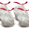 40pk Replacement Durable Garbage Bags, Fits Simplehuman¨ Ôsize ''C''Ô, 10-12L / 2.6-3.2 Gallon