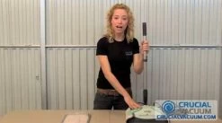 Crucial Vacuum Replacement Mop Pads Part # 60978, 60980 & 60980A - Fits Eureka Steam Pad Fit Models 310A, 311A, 313A Enviro Floor Steamer - Washable, Reusable Part And Model For Home -Best Filter Shop vacuum floor care 2 pack eureka deluxe magic cloth pads for eureka enviro steamer eureka part 60978 60980 66996 washable reusable 2