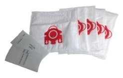 Replacement FJM Deluxe Cloth Bags & Filters, Fits Miele, Compatible With Part 7291640