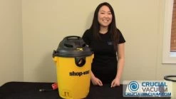 Think Crucial Replacement Filtration Bag Compatible With Shop-Vac Part # SV-9066100, Fits Type H 5 To 8 Gallon Shop-Vac Wet And Dry Vacuum (6 Pack) -Best Filter Shop vacuum floor care 6 shop vac 5 6 8 gallon bags part sv 9066100 2